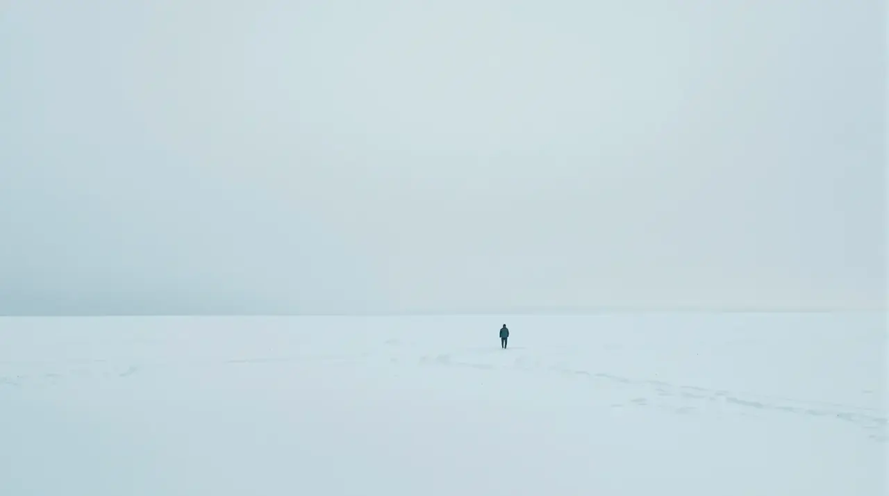 雪原上的孤影 - 雪落无声剧照